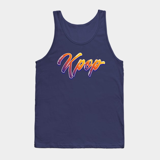 Kpop Colors (v2) Tank Top by bluerockproducts